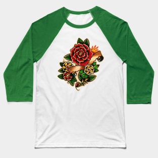 Flowers Baseball T-Shirt